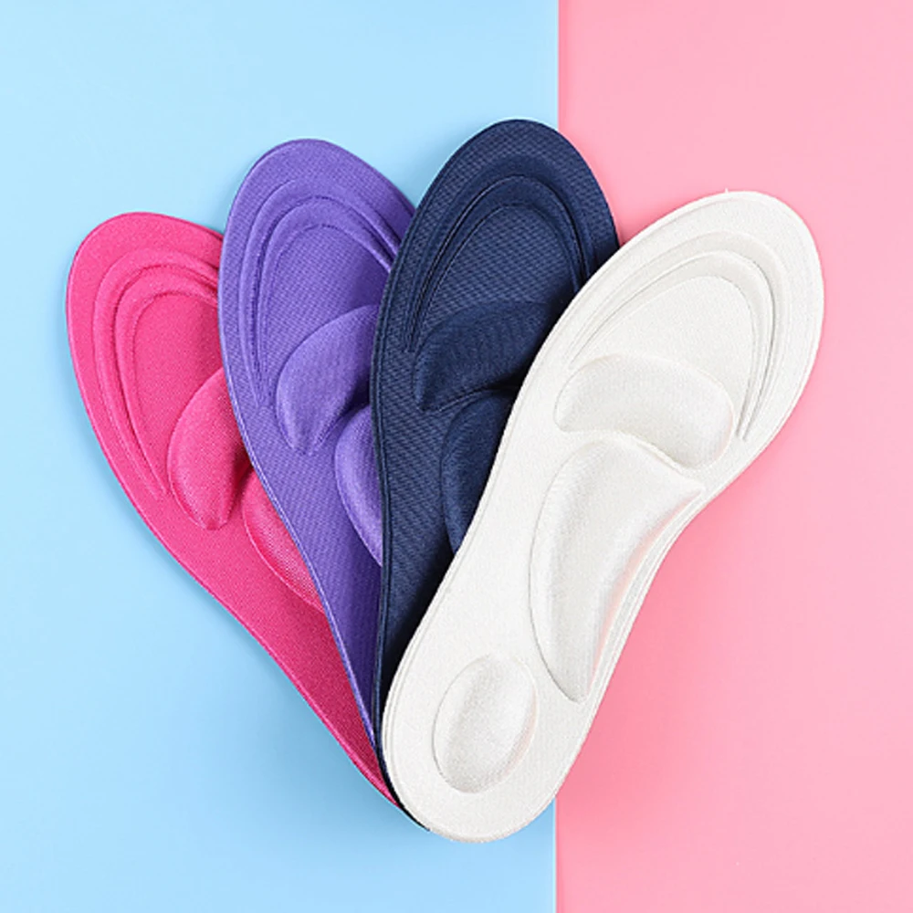 Стельки из пены с эффектом памяти удобные черные ортопедические стельки для