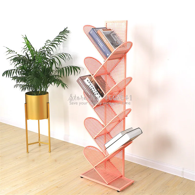 

Multi-layer Iron Bookcases Bookshelf Storage Shelve for Books Book Rack Home Furniture Boekenkast Librero Estanteria Multicolor