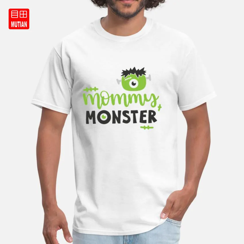 Mommy Monster Gifts Halloween Gift For Mom T shirt birthday mommy truck mom girls halloween ghost | Мужская одежда