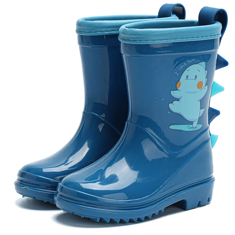 DRIPDROP детские резиновые сапоги для мальчиков и девочек Водонепроницаемые с