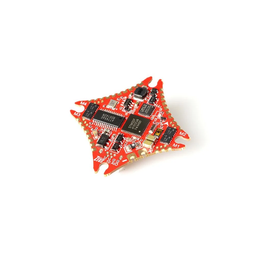 Контроллер полета HGLRC ZEUS10 AIO MPU6000 F411 BLHELIS 10A 4 в 1 ESC 2-6S 25.5X25.5mm для радиоуправляемых FPV