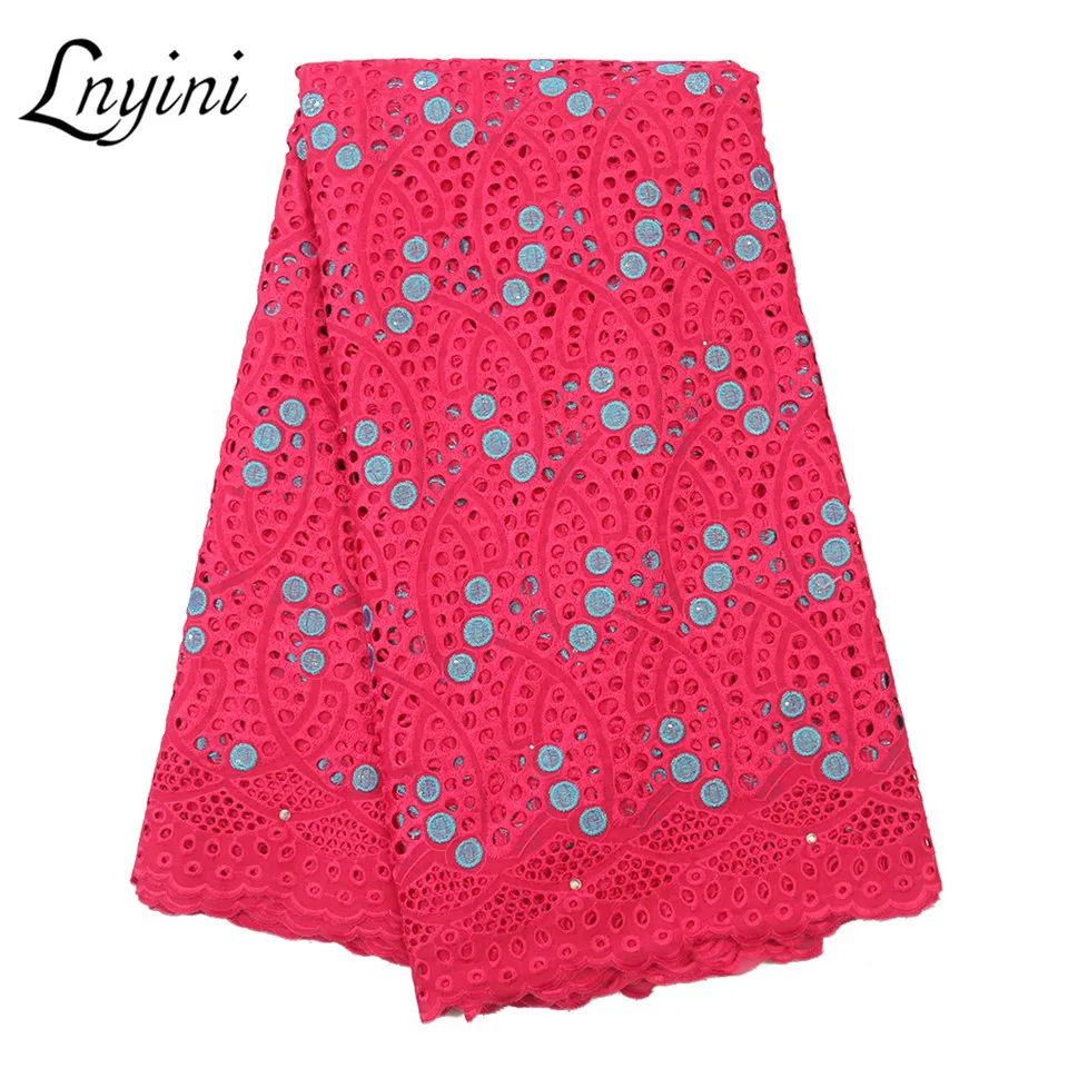 Швейцарская вуаль кружева в швейцарской нигерийской хлопковой кружевной ткани