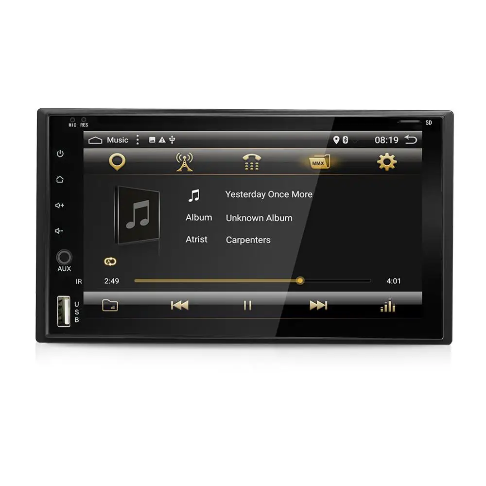 Автомобильный мультимедийный плеер универсальная магнитола на Android 6 95 экран 10 0