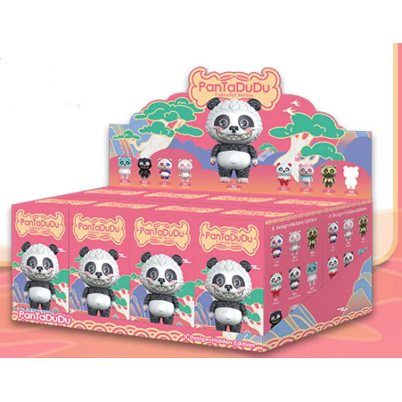 Панты Dudu панда фигурки раньше сумка Caja Ciega игрушки кукла милая аниме фигурка