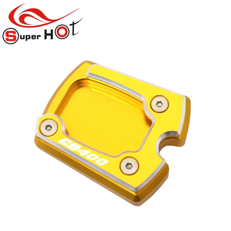 

Для Honda CB400 CB 400 VTEC 2002-2026 NM-4 2014-2026, аксессуары, подставка для ног, боковая подставка, удлинитель, поддержка увеличенной пластины