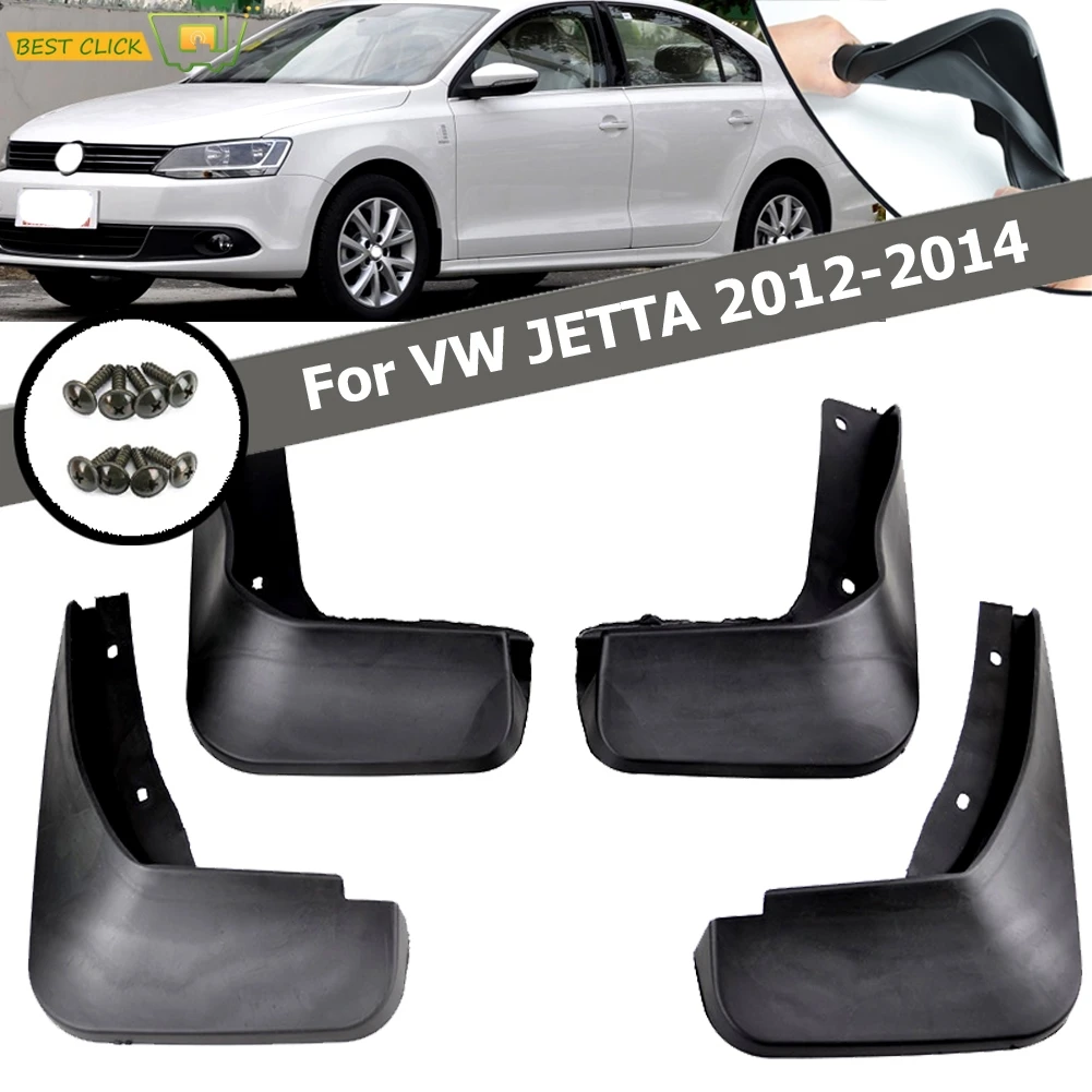 Передние и задние автомобильные брызговики для VW Jetta Mk6 A6 Vento Sedan 2011 2012 2013 2014