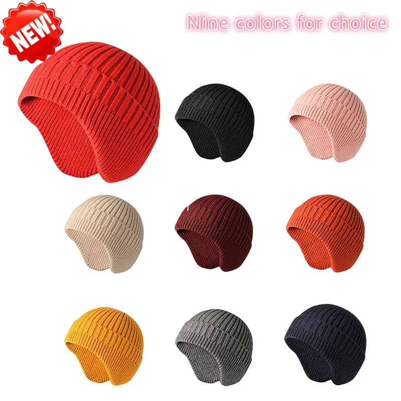 2020 новинка из комбинированного волокна с узором вязаная шапка осень зима