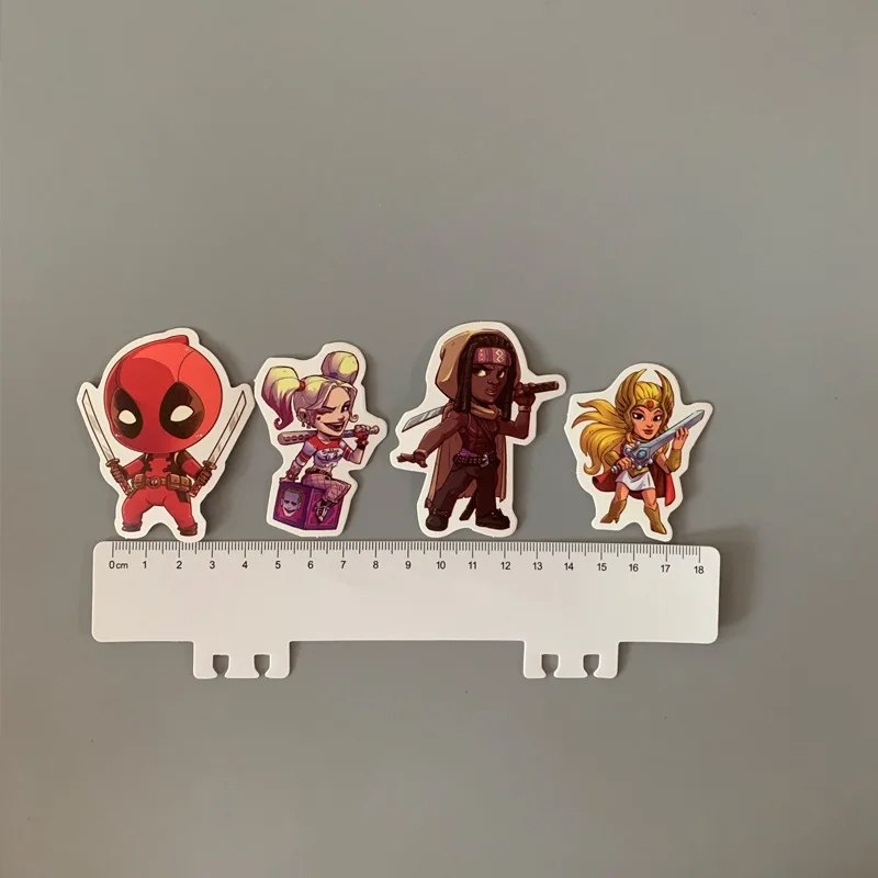 50 шт. стикер s Marvel на заказ s Papelaria водонепроницаемый не повторяет супергероя стикер для канцелярских товаров водонепроницаемый TZ051G