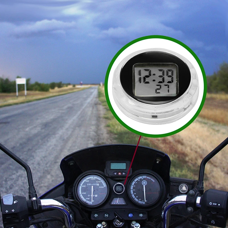 Высокое качество Универсальный Мотоцикл Часы Moto цифровые часы