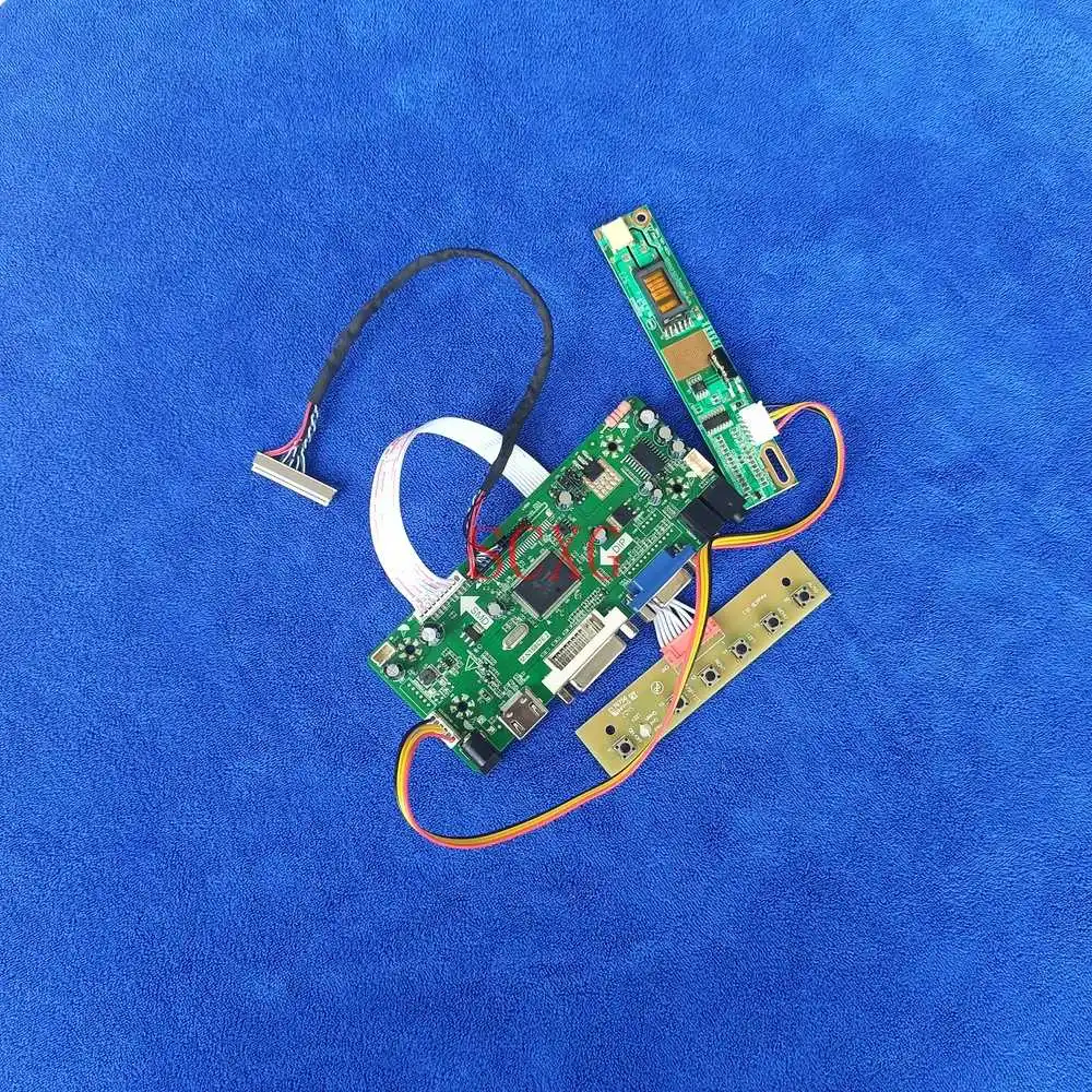 

DVI VGA HDMI-compatible LVDS 30 Pin Display 1024*768 Kit 1CCFL Fit LQ150X1LBE1/LQ150X1LBE4/LQ150X1LBE5/8 M.NT68676 Drive Board