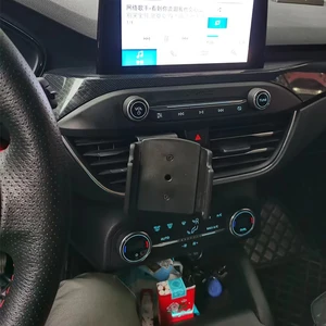 2019 2021 ford focus mk4 ststline special mobile phone bracket does not affect the air conditioner outlet rotation auto parts free global shipping