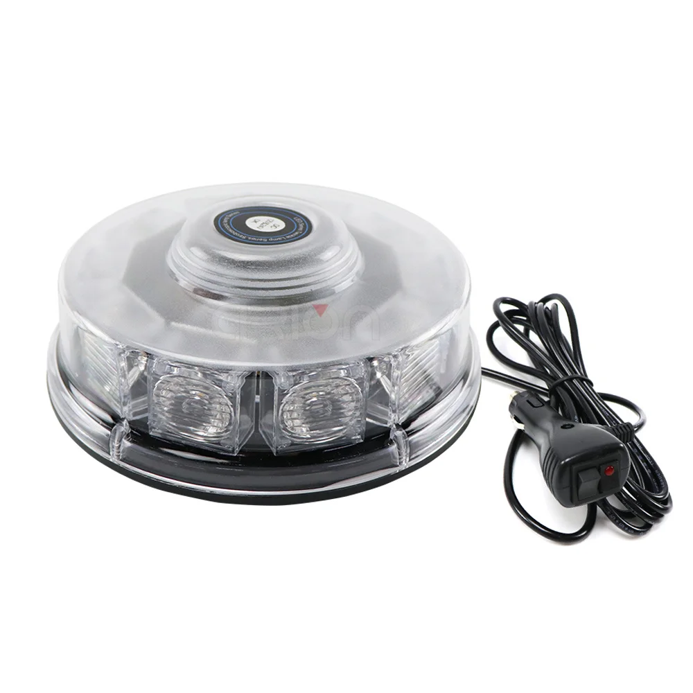 Желтый красный синий 10 светодиодов стробоскосветильник для автомобиля