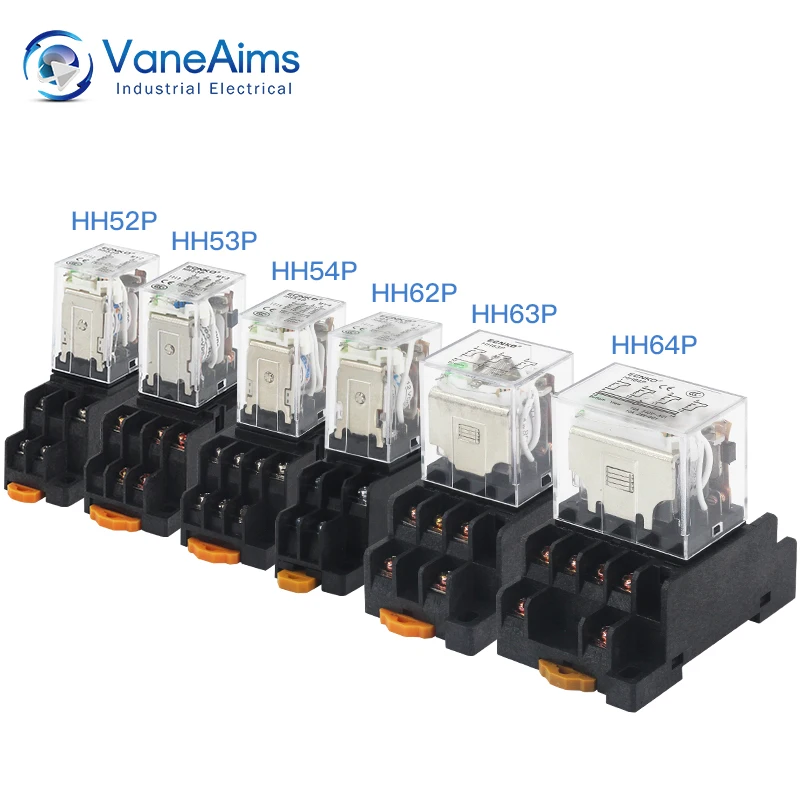 Реле HH52P MY2NJ катушка общего назначения DPDT Micro Mini Электромагнитный Мини контактор