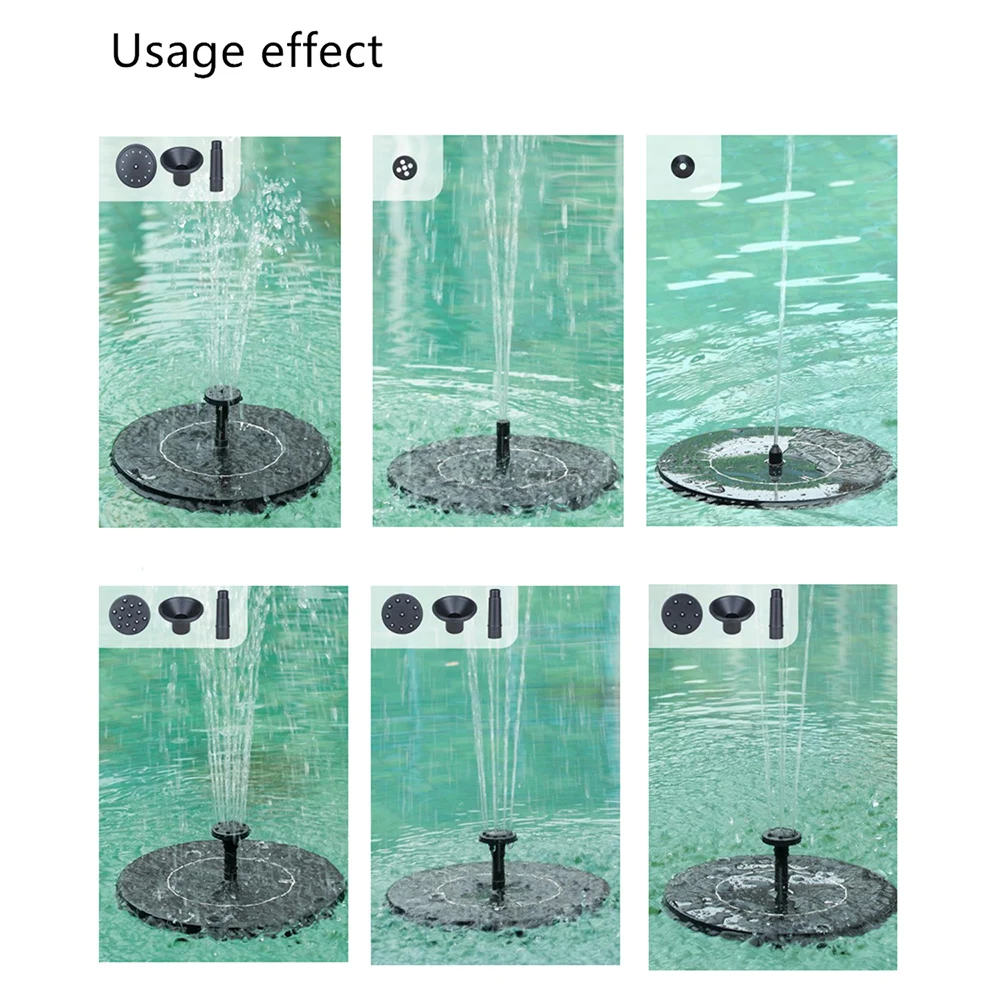 фонтан для пруда Мини солнечный солнечная панель сада водяной садовый фонтанный