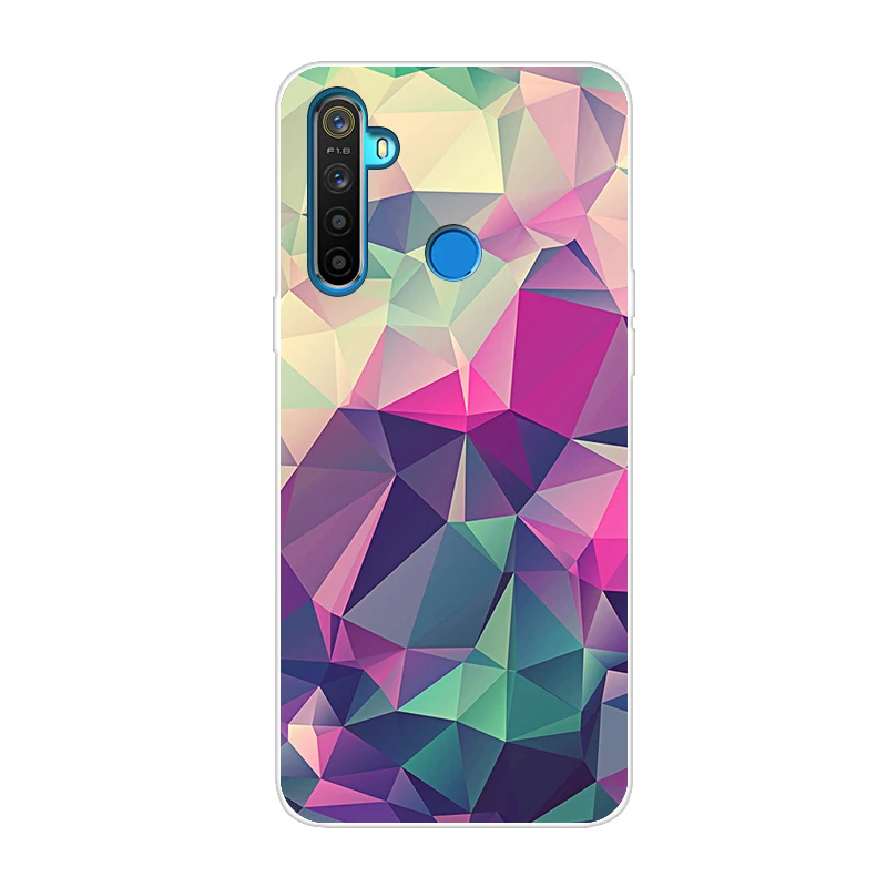 Силиконовый чехол для OPPO Realme 5 чехол милый Тигр мягкий ТПУ чехол для OPPO Realme Q задний Чехол Realme 5 Pro чехол для телефона s Capa