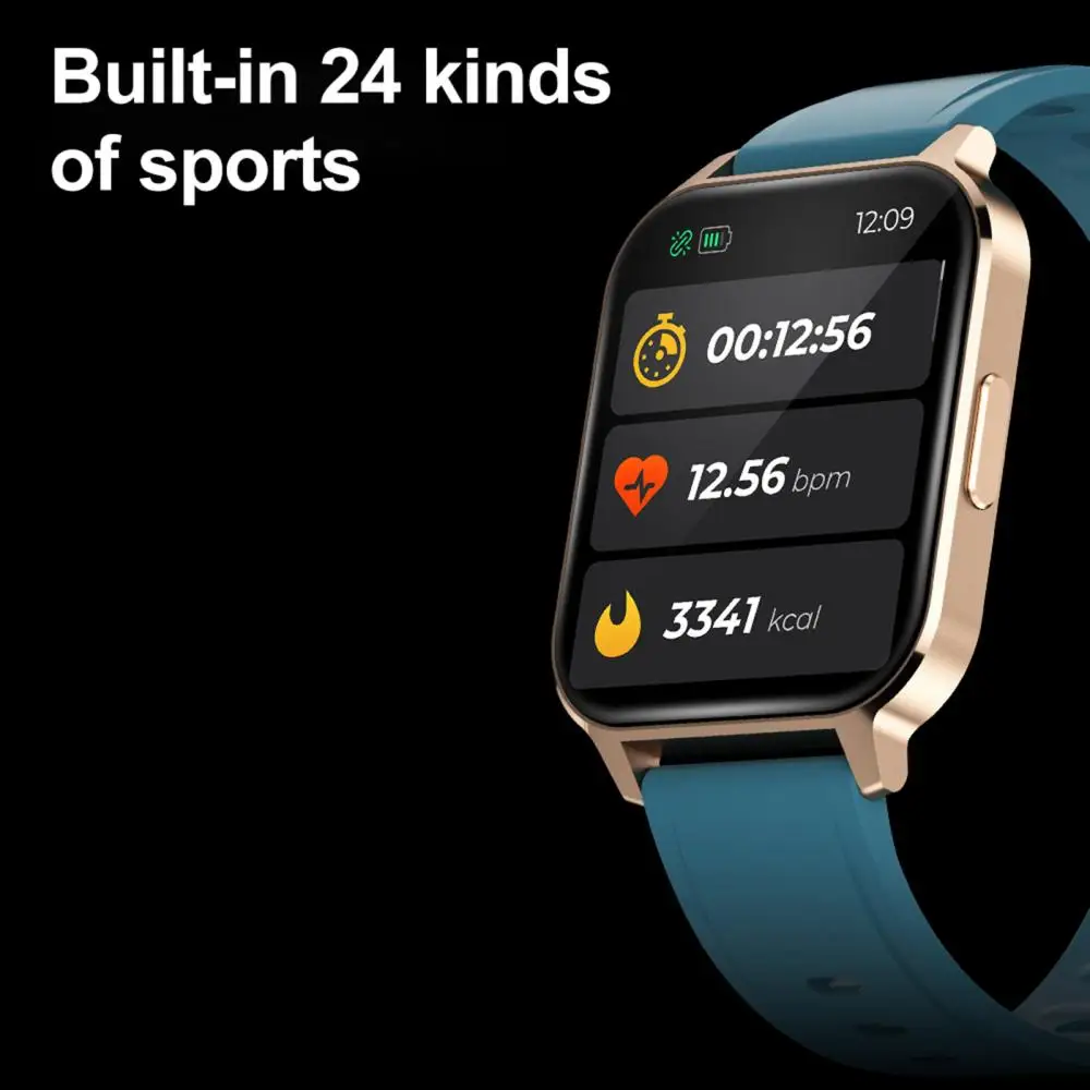 

1.7 inch large Screen Smart Watch IP68 Waterproof Lightweight Fitness Tracker Sleep Monitor Step/Calorie Counter Watch for Sport