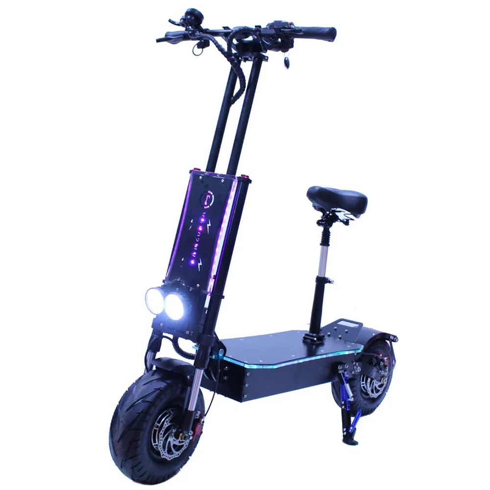 

60V 5400W 85km/h Electric Scooter Adults Off Road Tire 11/13 Inch E Scooter Folding Electric Motorcycle Kickboard