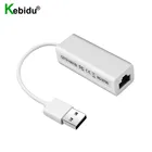 Сетевая карта Kebidu с Micro USB на RJ45, высокоскоростной адаптер USB 2,0 на RJ45 Ethernet Lan для ПК, ноутбука, Windows XP 7 8
