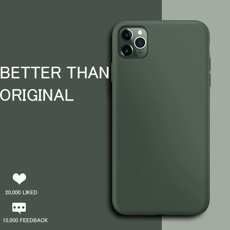 Оригинальный чехол для iPhone 11 Pro Max X XS XR жидкие Силиконовые мягкие чехлы 7 8 6 6S Plus 5 5S