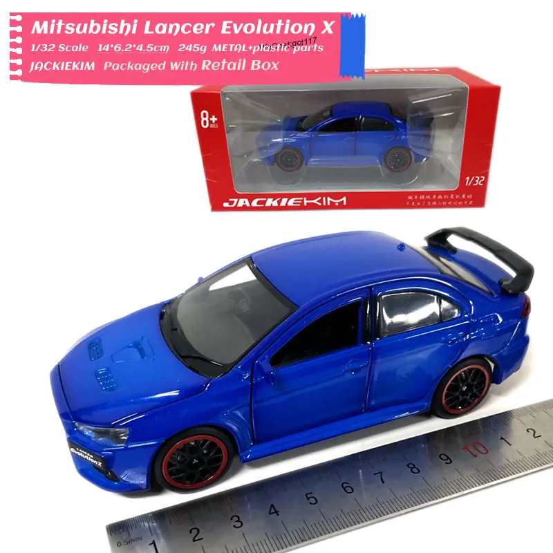 JK масштаб 1/32 Япония Mitsubishi Lancer Evolution X Звук светильник литая металлическая модель