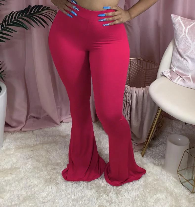 

summer Black Sports pants WomenTight fitting Streetwear Pencil Pants 2020 Fashion Hip Hop Women's Trousers bell-bottoms