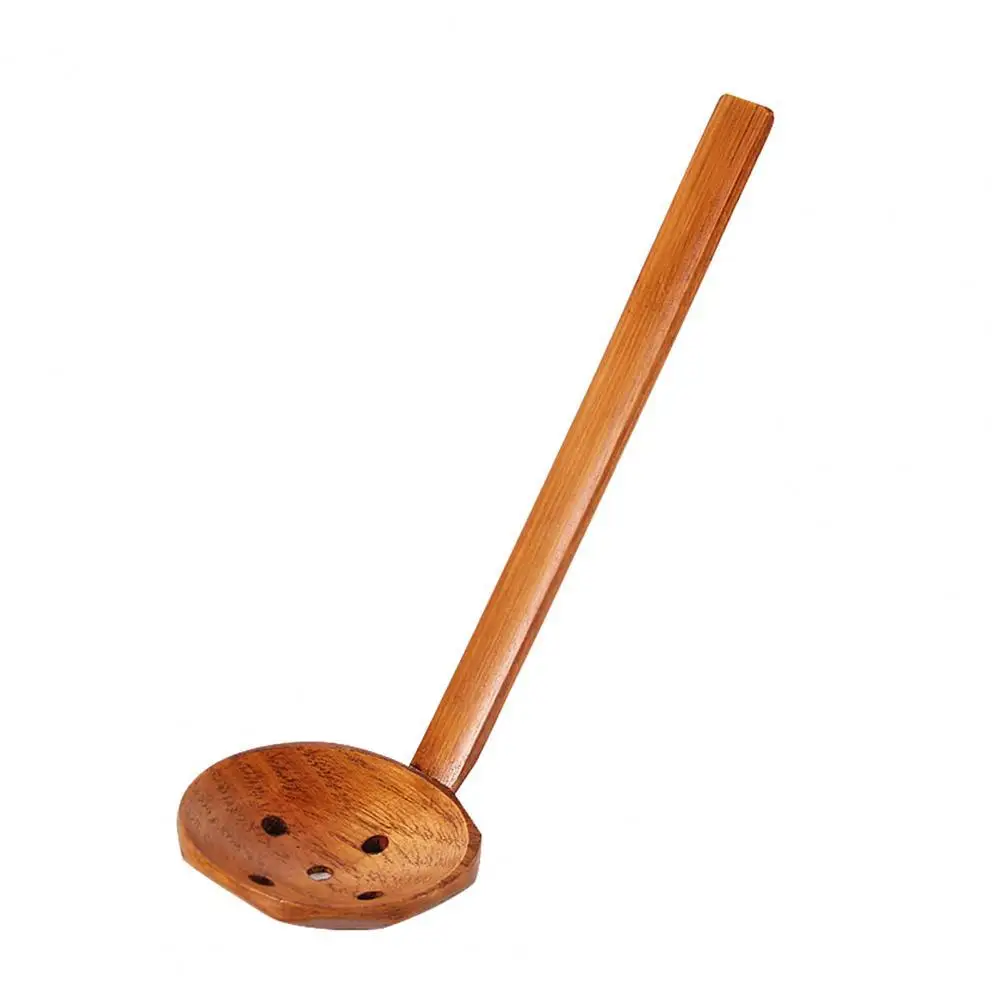 

Безвредная шлицевая ложка Scentless в японском стиле с длинной ручкой для дома