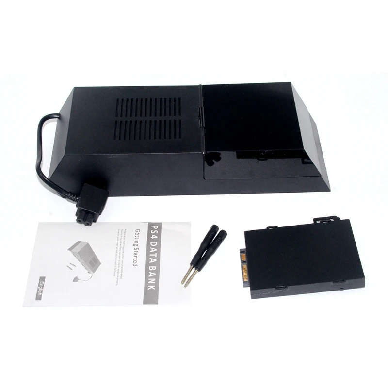 hot sale ps4 hard drive enclosure host external ssd expansion case sata hard drive disk extender support 3 5inch hdd free global shipping