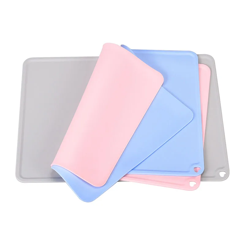 Силиконовый коврик Slap Mat 410*310 мм синий/серый/розовый для очистки или переноса