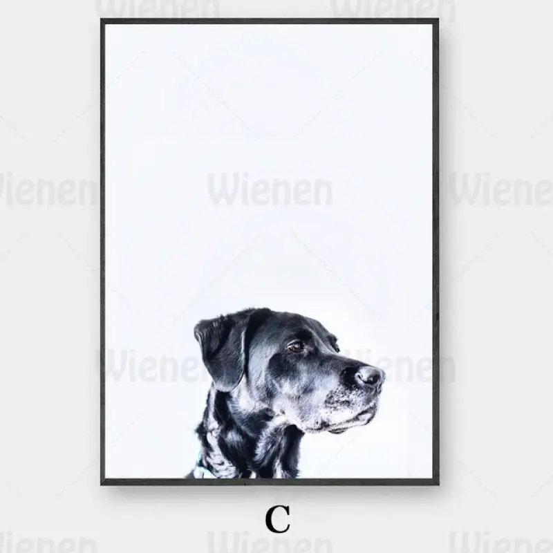 

Modern Poster Pet Pinscher Dog Wall Art Canvas Painting Printing Animal Wall Picture Living Room Dining Room Home Decoration