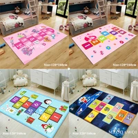 3d hopscotch carpetscartoon floor matsearly edu matskids room game rugs for childrens bedroom decoration bedside blankets
