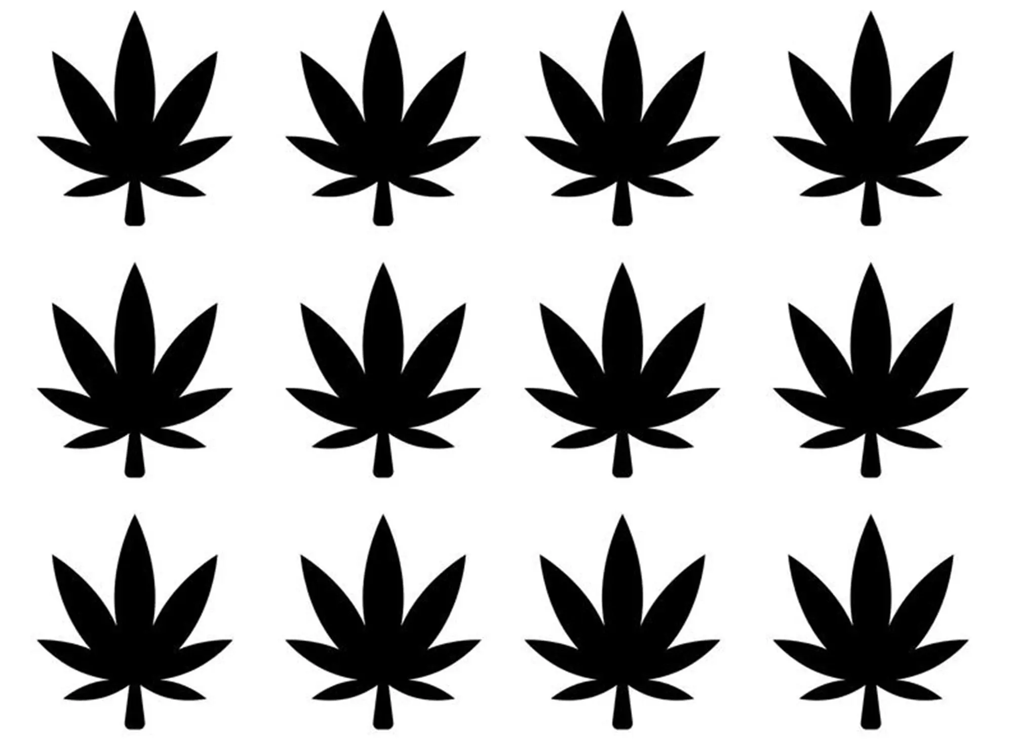 30 шт./компл. наклейки с кленовыми листьями s Weed пригласительные тюлени вечерние на
