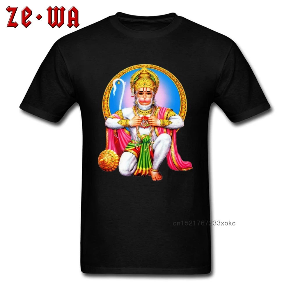 Футболка с изображением Ханумана мужские футболки 3D принтом индийская обезьяна