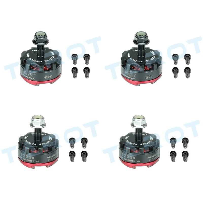 

4PCS 2 CW 2 CCW Tarot MT2205-2300KV Brushless fan Motor
