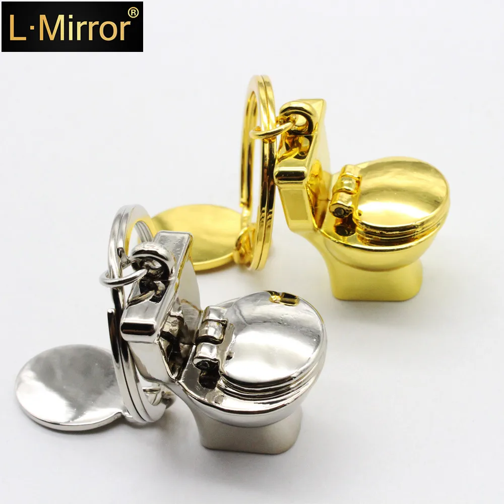 

L.Mirror 1Pcs Keyring Keychain Ornament Door Car Key Rings Chain Supplies Women Men Fashion Jewelry Car-styling Bag Purse Pendan