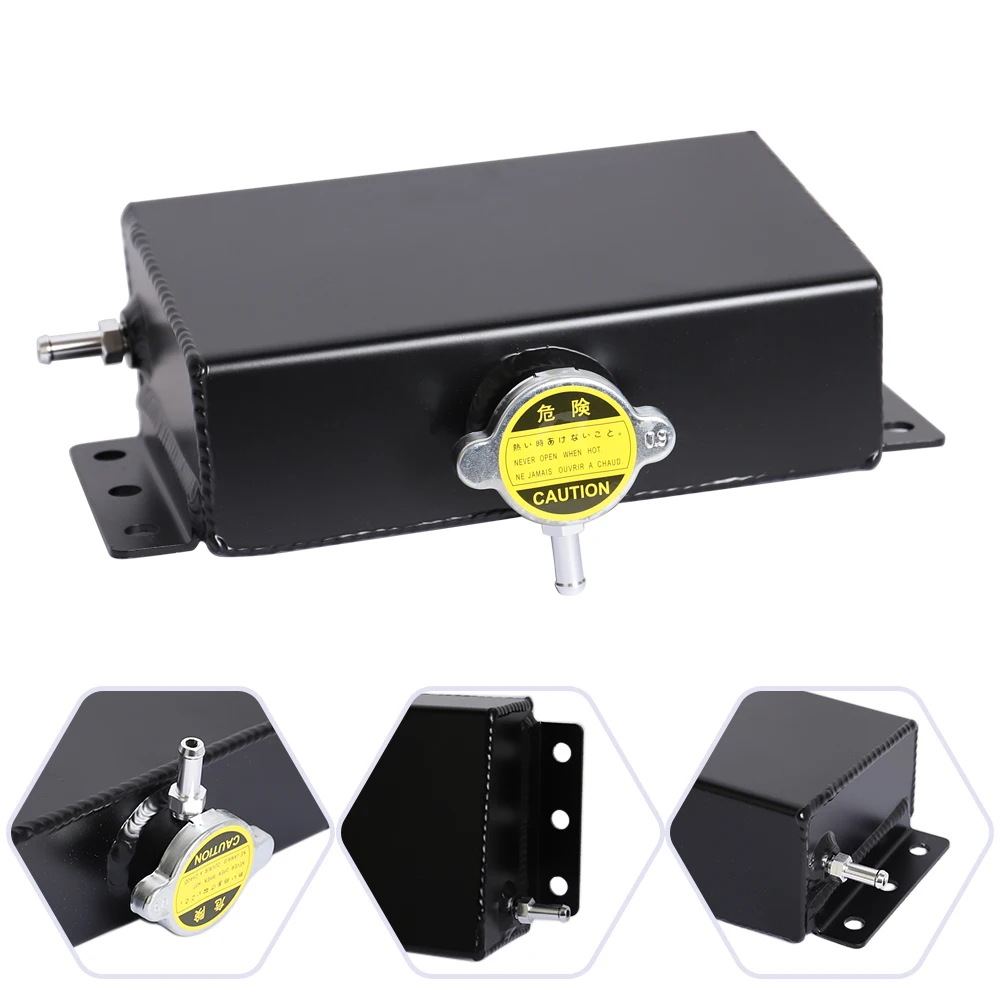 Алюминиевый расширительный резервуар для охлаждающей жидкости объемом 1 л