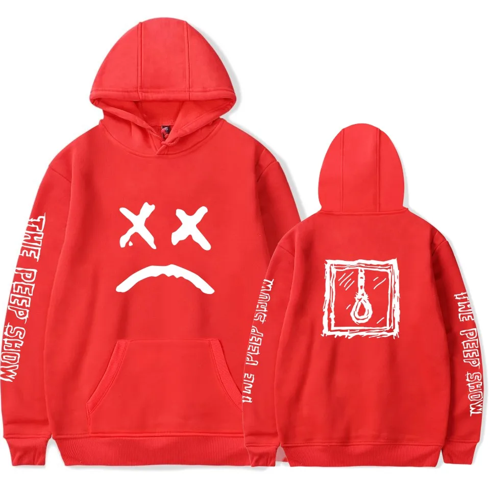 Новый пуловер для мужчин/wo мужские толстовки с длинным рукавом Lil Peep Модные Harajuku