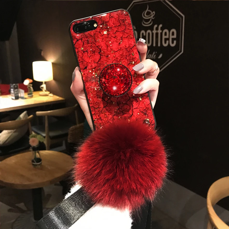 Роскошный блестящий чехол для iPhone 11 Pro Max 7 XR, чехол, твердый силиконовый мраморный чехол для iPhone XR XS Max 6 6s 8 Plus Caes Cover