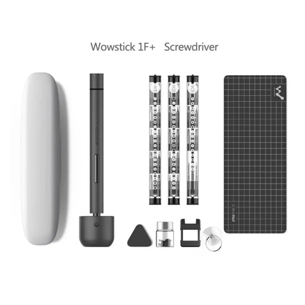 Xiaomi Wowstick 1F+ 1F Pro мини электрическая отвертка набор частей инструментарий сплав тела светодиодный свет для телефона ноутбука цифровые продукты