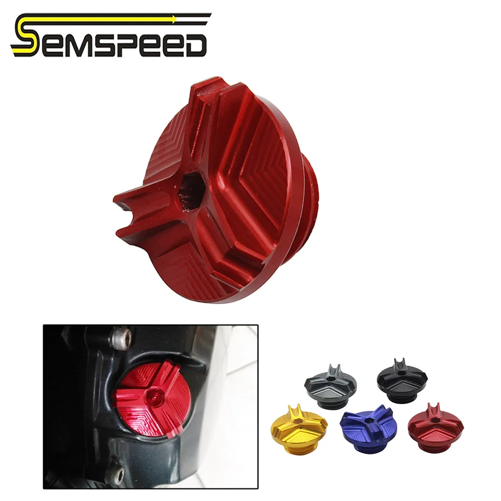 SEMSPEED M20 * 2 5 Vulcan s Мотоцикл с ЧПУ алюминиевый двигатель масляный сливной фильтр