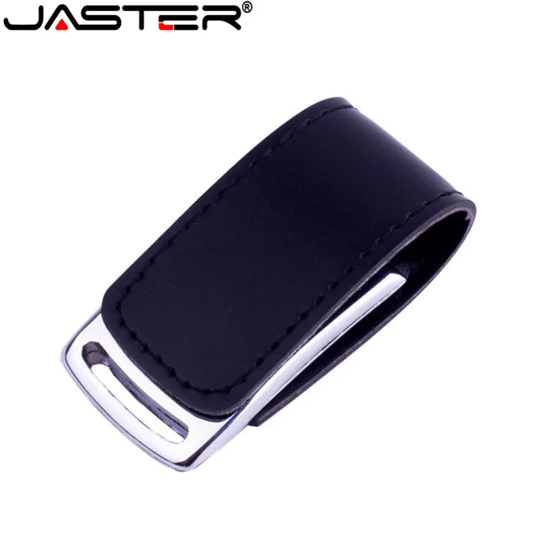 Флэш-накопитель JASTER в виде настоящей ручки 8 ГБ 16 32 64 кожаный USB флэш-накопитель с