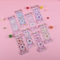 love flower adhesive diamond sticker diy scrapbooking mobile phone performing makeup decor crystal nail stick label stationery