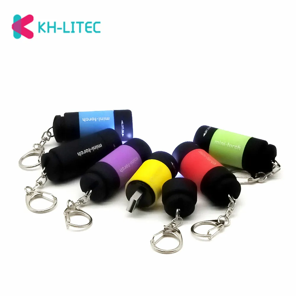 Светодиодный мини фонарик KHLITEC 0 3 Вт 25 лм светодиодный ффонарь с USB зарядкой