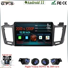 Android 11 для Toyota RAV4 2012 - 2018 Авторадио BT WIFI 1080P IPS экран автомобильное Стерео Радио мультимедийный плеер