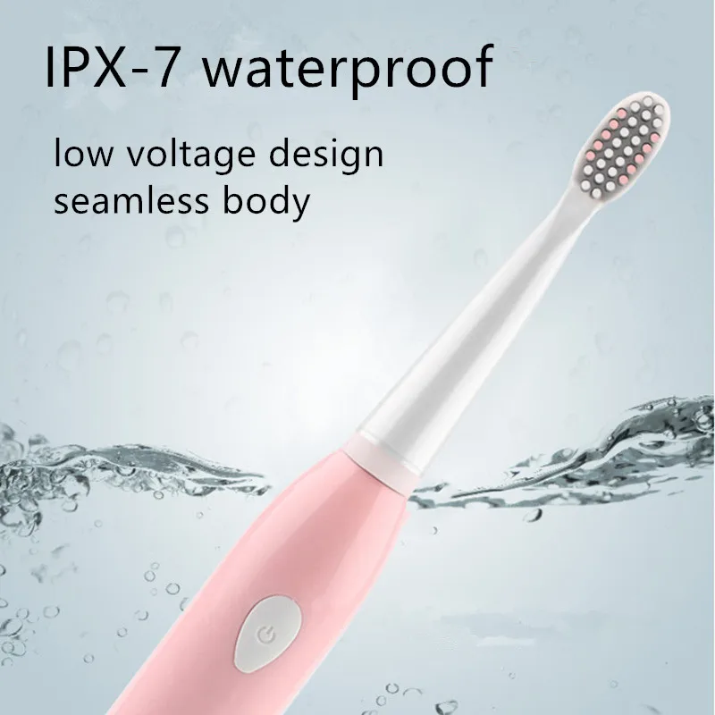 Ультразвуковая электрическая зубная щетка мощная перезаряжаемая моющаяся
