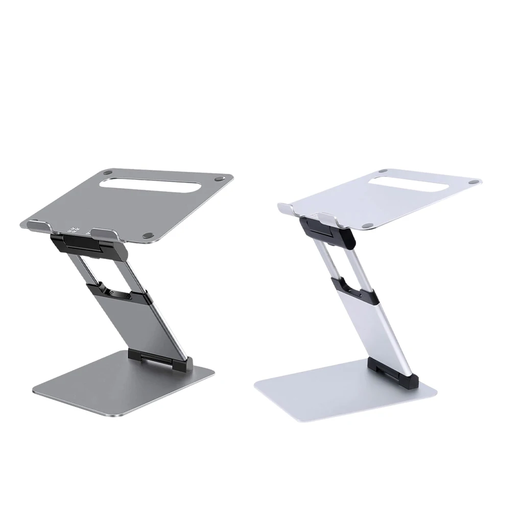 

Adjustable Metal Laptop Stand Holder Notebook Riser with Cooling Fan