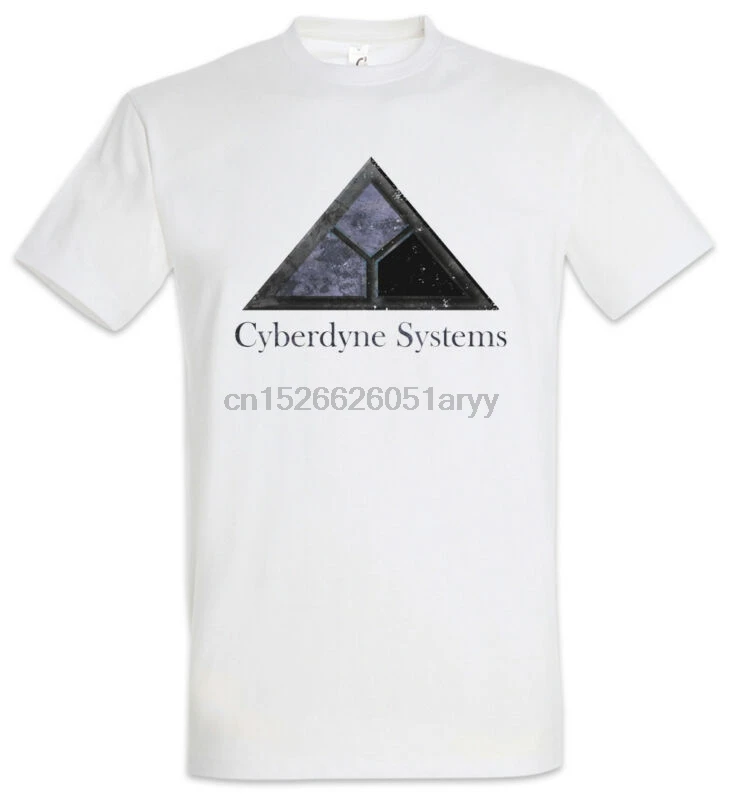 CYBERDYNE SYSTEMS LOGO T-SHIRT - Skynet Sarah Terminator John Research Connor |