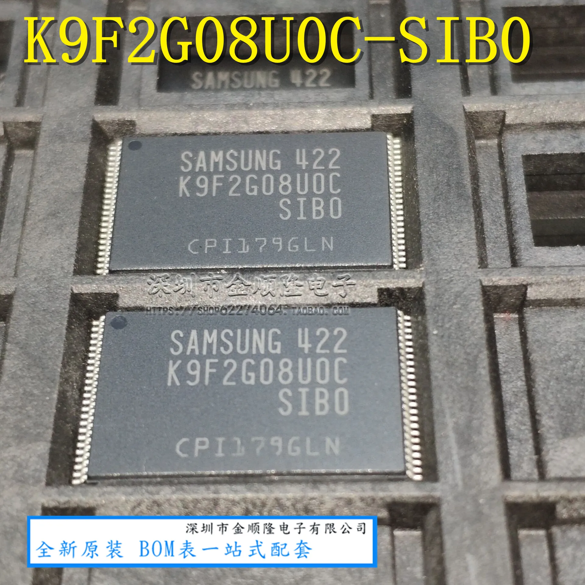 

Free shipping K9F2G08U0C-SIB0 256MB 2Gb FLASH TSOP 10PCS