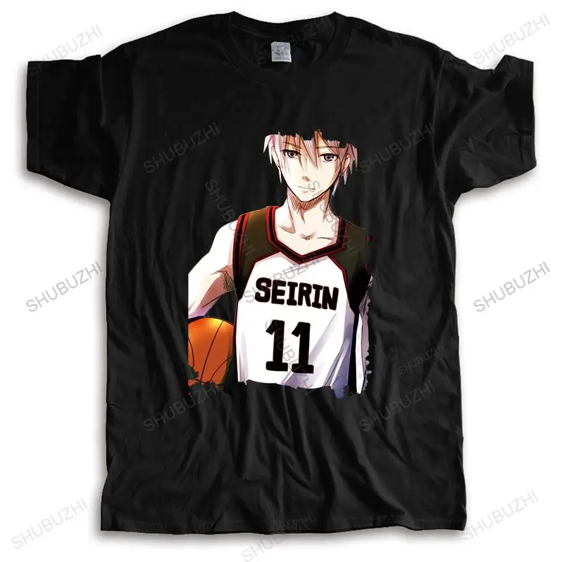 

new arrived men crew neck t-shirt summer hot sale Kuroko No Basket SEIRIN 11 Mens shubuzhi funny Tee-shirt Euro size TOPS