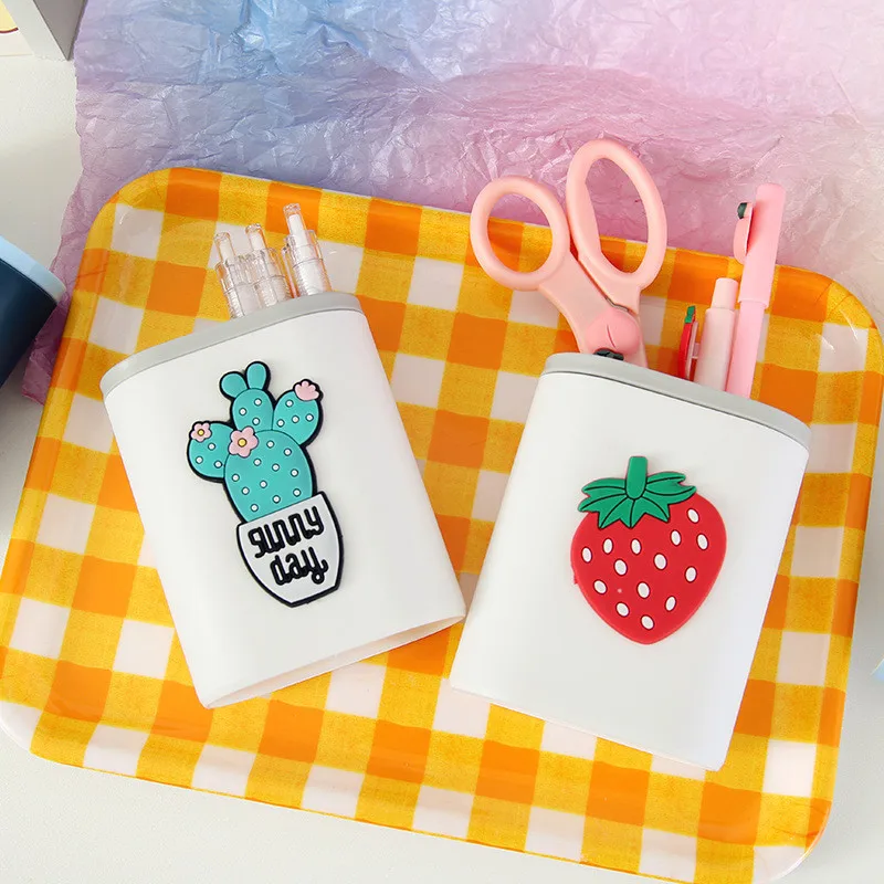 Школьный Настольный ящик для хранения настольная Милая коробка дома офиса школы