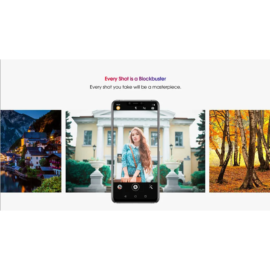 Elephone A5 6,1" Android 8,1 P60 MT6771 четырехъядерный 6 ГБ ОЗУ 128 Гб ПЗУ 12MP+ 20MP распознавание лица отпечаток пальца 4G OTG Мобильный телефон